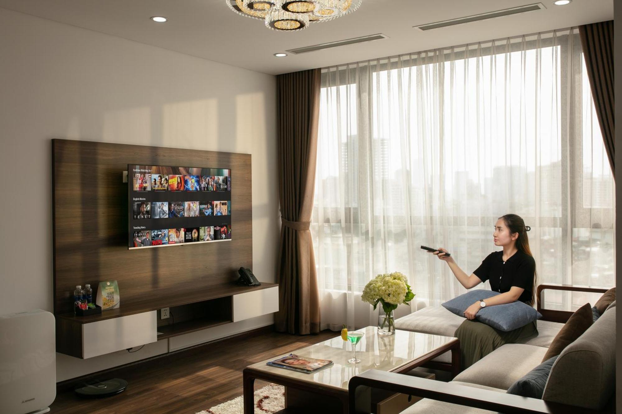 Nesta Grand Hao Nam Appartement Hanoi Buitenkant foto